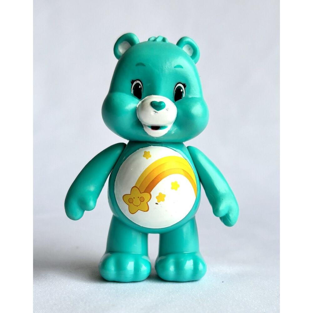 Vintage Wish Care Bear 3" Toy Figurine
